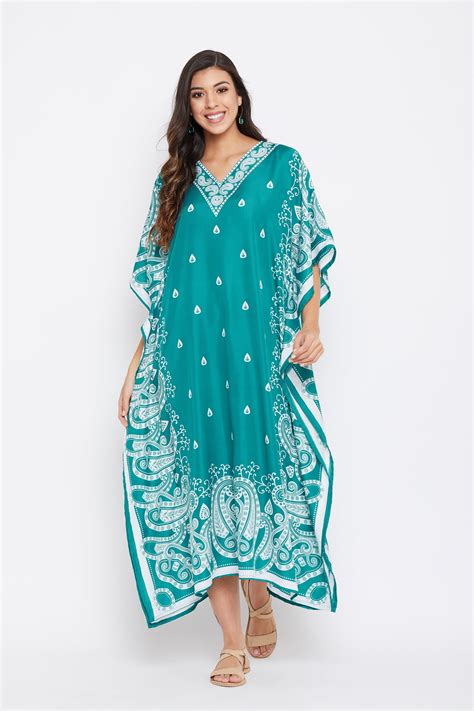 plus size maxi kaftan dresses